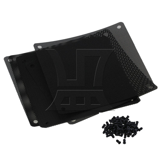 BQLZR 10pcs Black Computer Case Fan Filter Fits Standard 120mm Fans