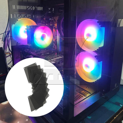 BQLZR PVC Computer PC Cooler Fan Mesh Case Cover Filter 9cm