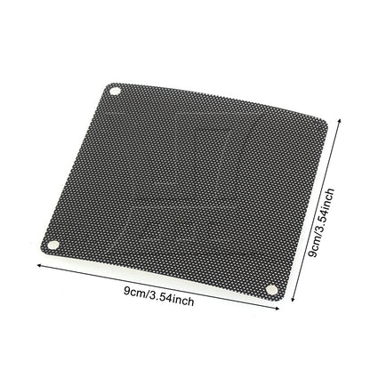 BQLZR PVC Computer PC Cooler Fan Mesh Case Cover Filter 9cm