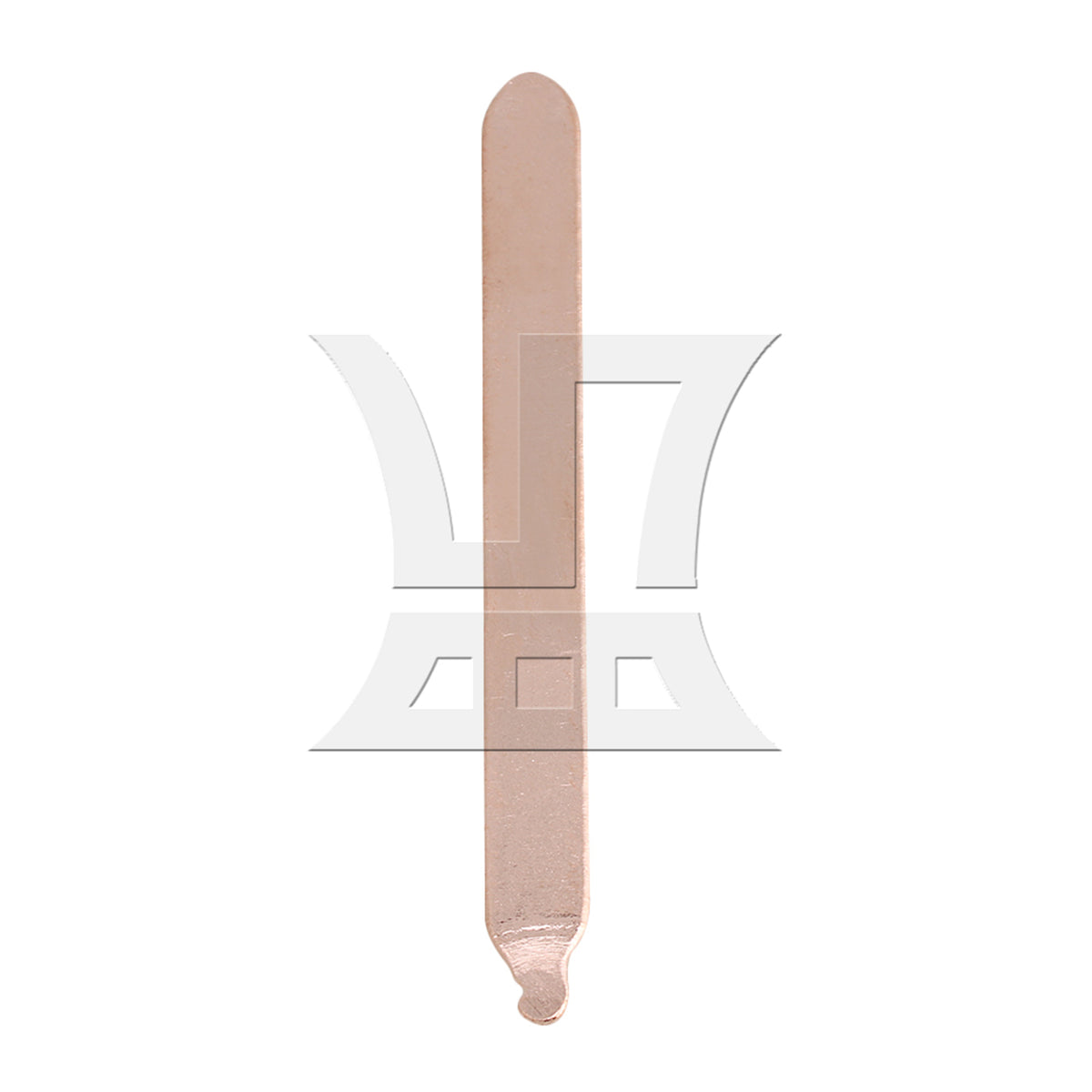 BQLZR 100mm Length Copper Flat Heat Pipe for Computer Cooling CPU Heatsink DIY Part