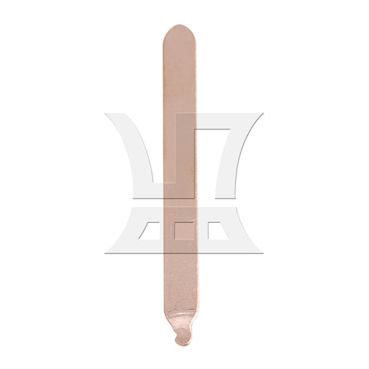 BQLZR 100mm Length Copper Flat Heat Pipe for Computer Cooling CPU Heatsink DIY Part
