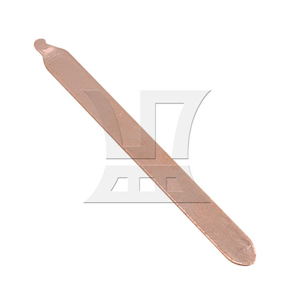 BQLZR 100mm Length Copper Flat Heat Pipe for Computer Cooling CPU Heatsink DIY Part