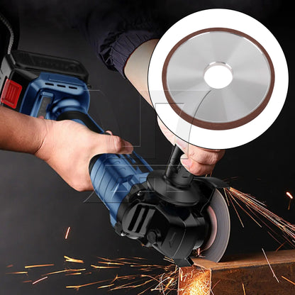 BQLZR 180# Diamond Coated Parallel Grinding Wheel 125mm OD 32mm ID