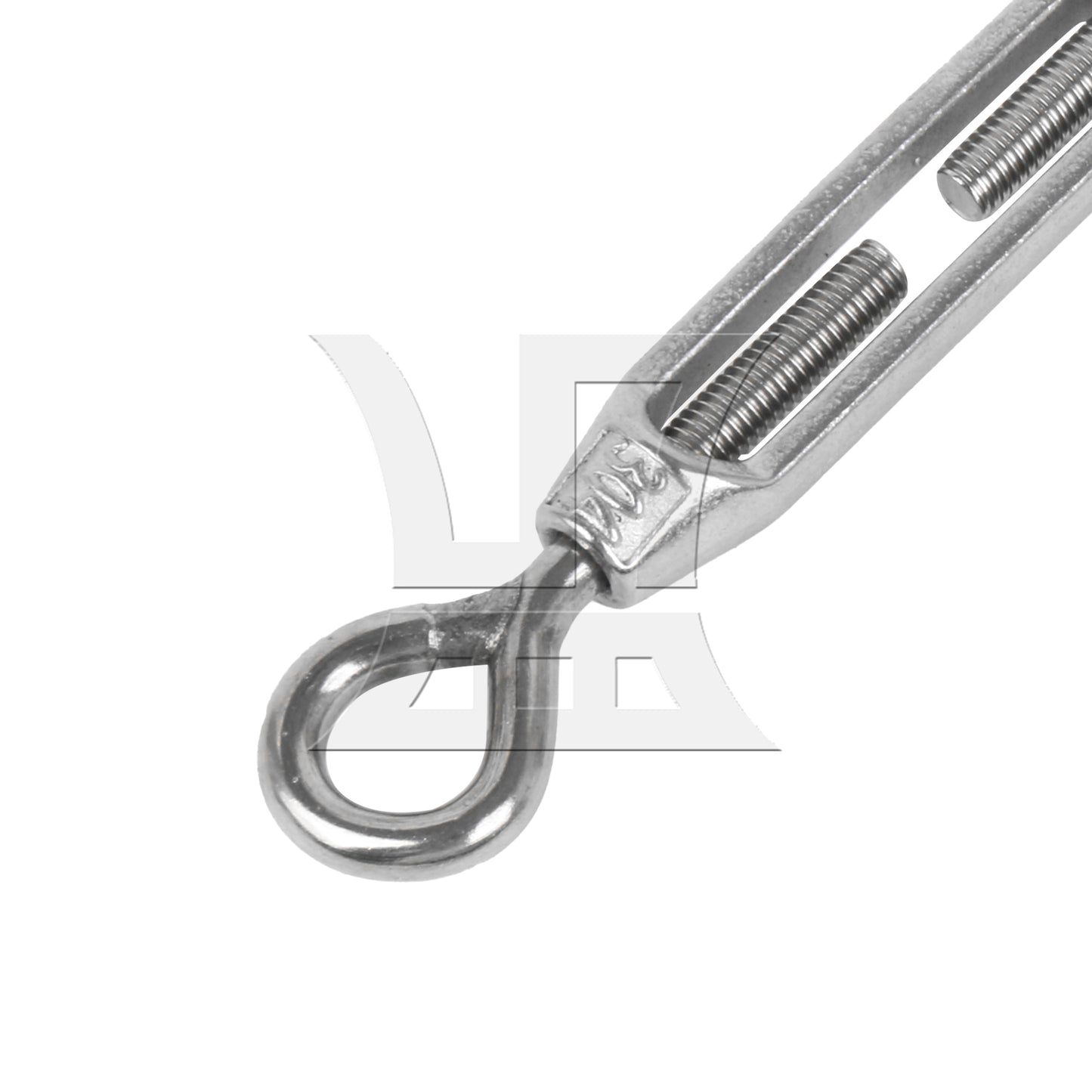 BQLZR  M4 Stainless Steel 304 Hook & Eye Turnbuckle Wire Rope Tension