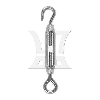 BQLZR  M4 Stainless Steel 304 Hook & Eye Turnbuckle Wire Rope Tension