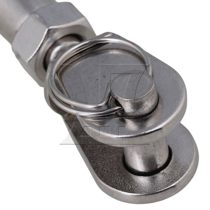 BQLZR 304 Stainless Steel Closed Body M10 Jaw Turnbuckle With Working Magnetic
