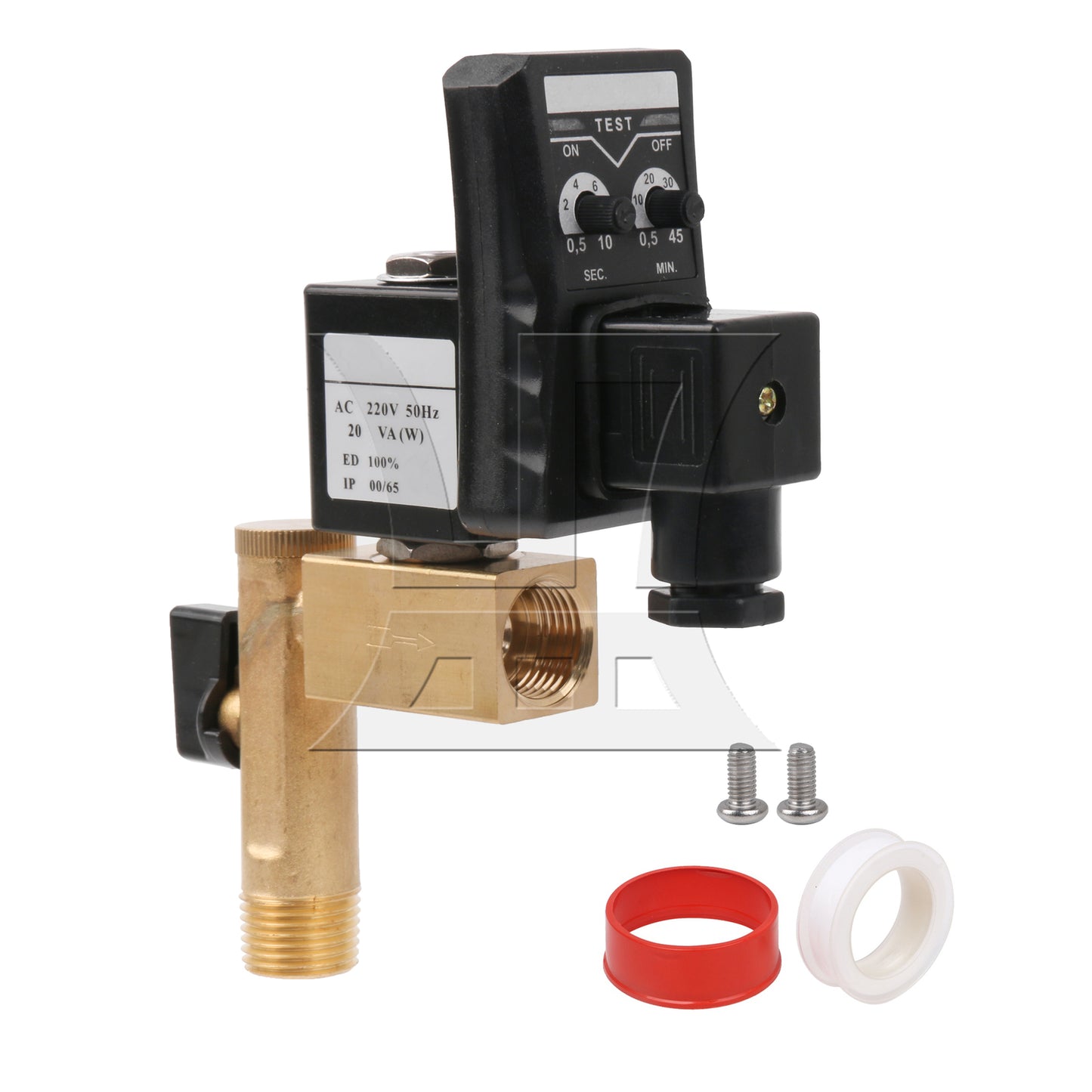 BQLZR  1/2inch AC110V Automatic Timed Water Drain Valve for Air Compressor