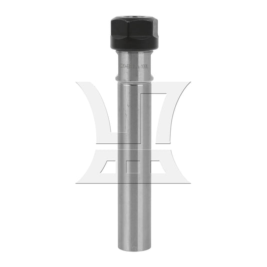 BQLZR C20 ER16A 100L Collet Chuck Holder CNC Milling Extension Rod Straight Shank