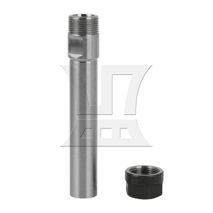 BQLZR C20 ER16A 100L Collet Chuck Holder CNC Milling Extension Rod Straight Shank