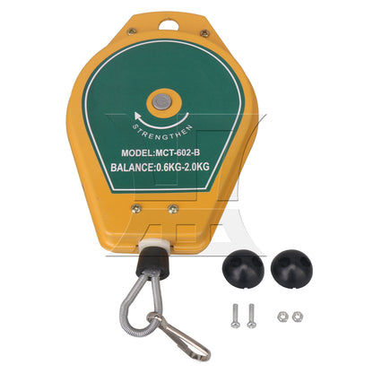 BQLZR Retractable Spring Balancer Tool Holder Hanging 0.6-2kg Assembly-line Fixtures