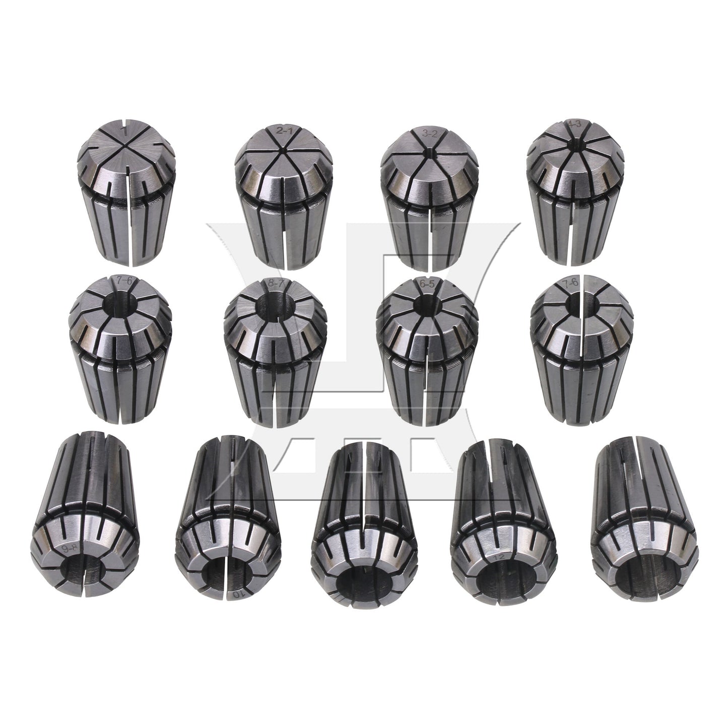BQLZR ER20A 10mm Collet Motor Shaft Extension Rod & 13Pcs Spring Collet Set