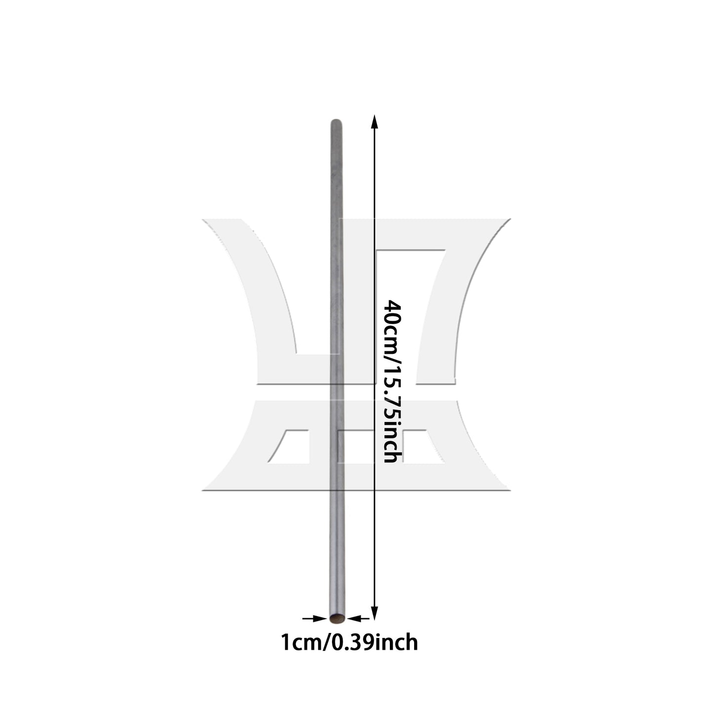 BQLZR OD 8mm x 400mm Cylinder Liner Rail Linear Shaft Optical Axis Good Strength