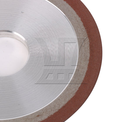 BQLZR 180 Grit 1-Tapered Side Diamond Grinding Wheel Polished Alloy 125mm Dia