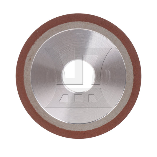 BQLZR 180 Grit 1-Tapered Side Diamond Grinding Wheel Polished Alloy 125mm Dia