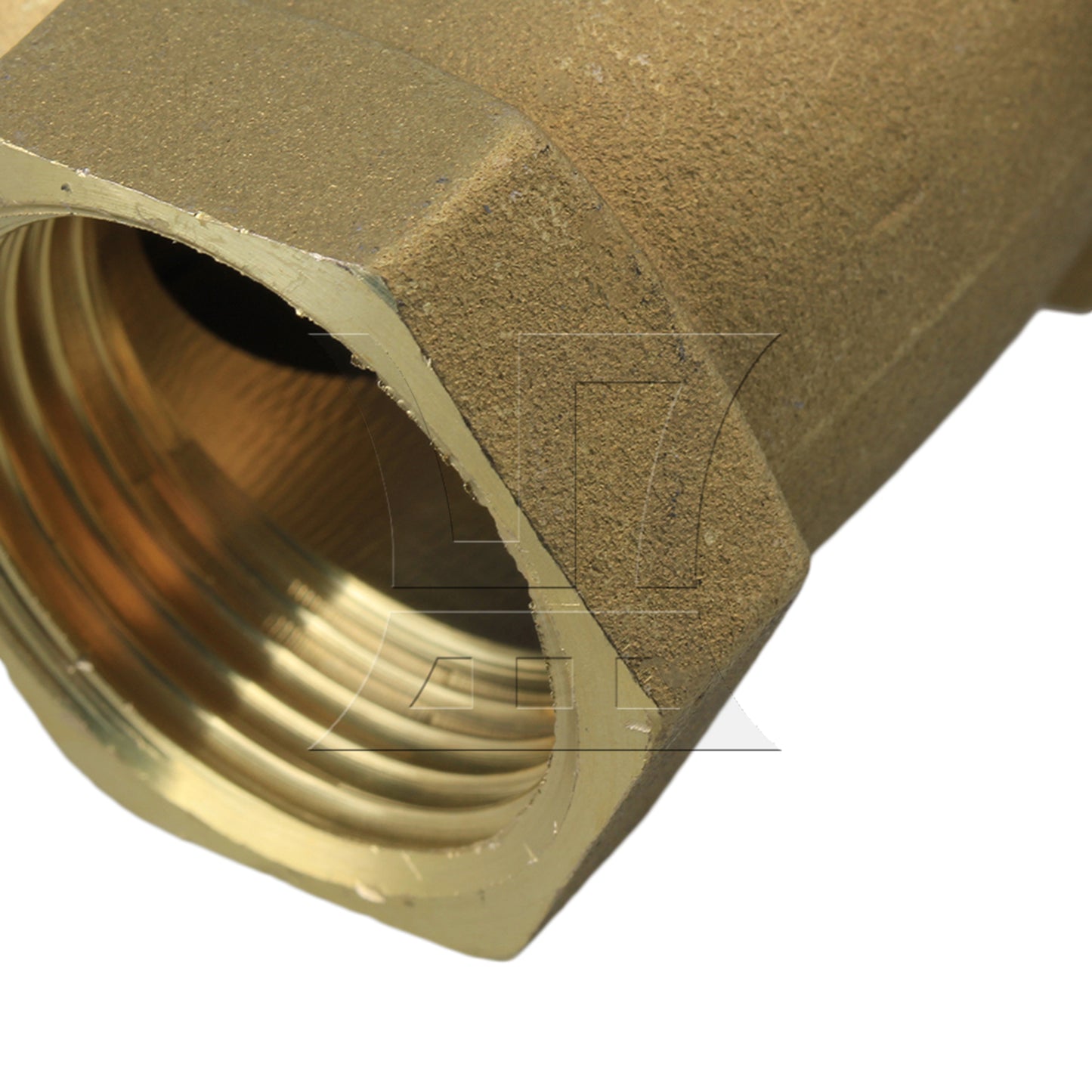 BQLZR Yellow Female Thread Swing Check Valve High Pressure