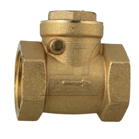 BQLZR Yellow Female Thread Swing Check Valve High Pressure