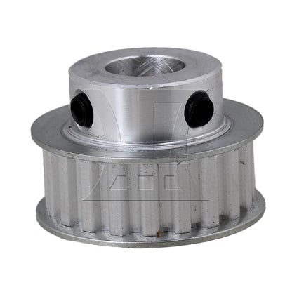 BQLZR XL Timing Belt Pulley 20 Teeth 12mm 2 Flanges For Precision Machine Tools