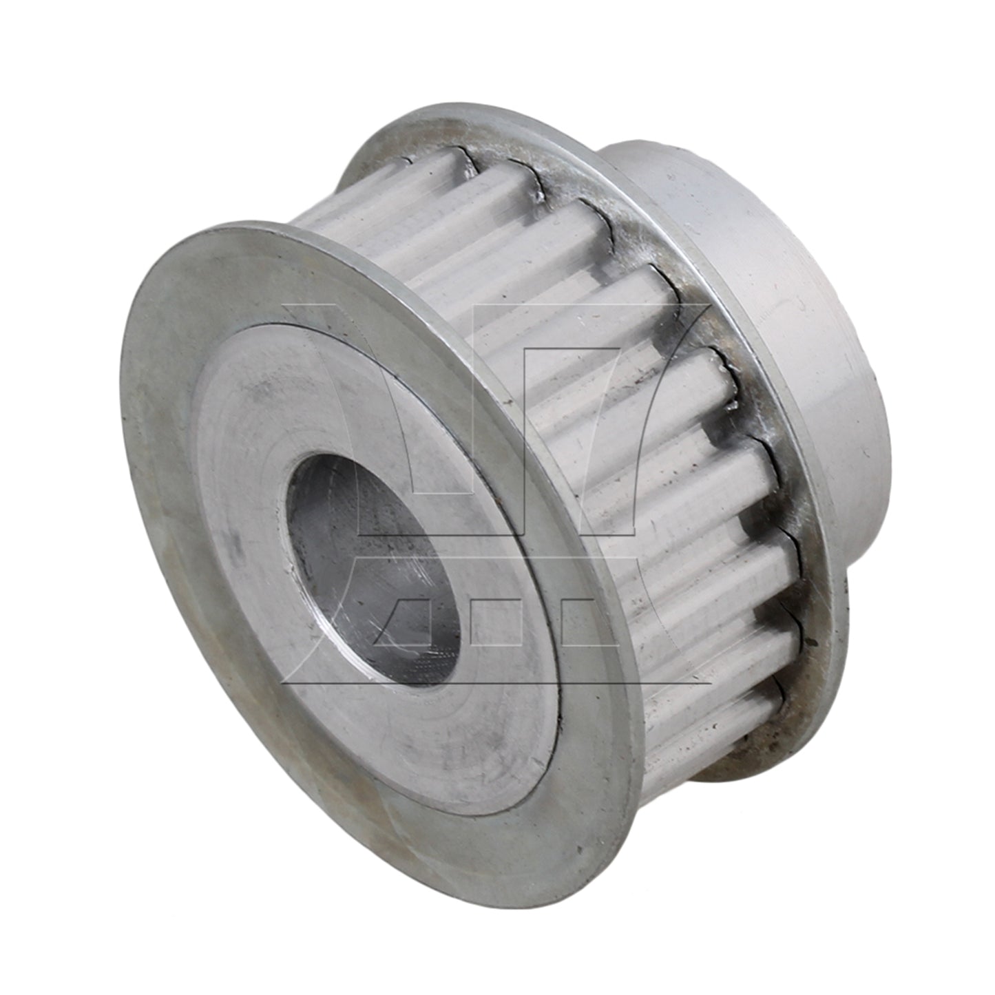 BQLZR XL Timing Belt Pulley 20 Teeth 12mm 2 Flanges For Precision Machine Tools