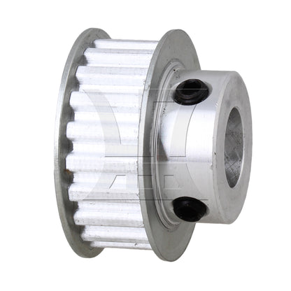 BQLZR XL Timing Belt Pulley 20 Teeth 12mm 2 Flanges For Precision Machine Tools