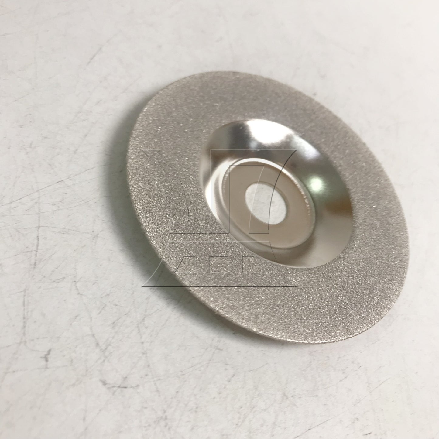 BQLZR Reduced Sparking Grinding Disc 4" Sliver 16mm Inner Dia
