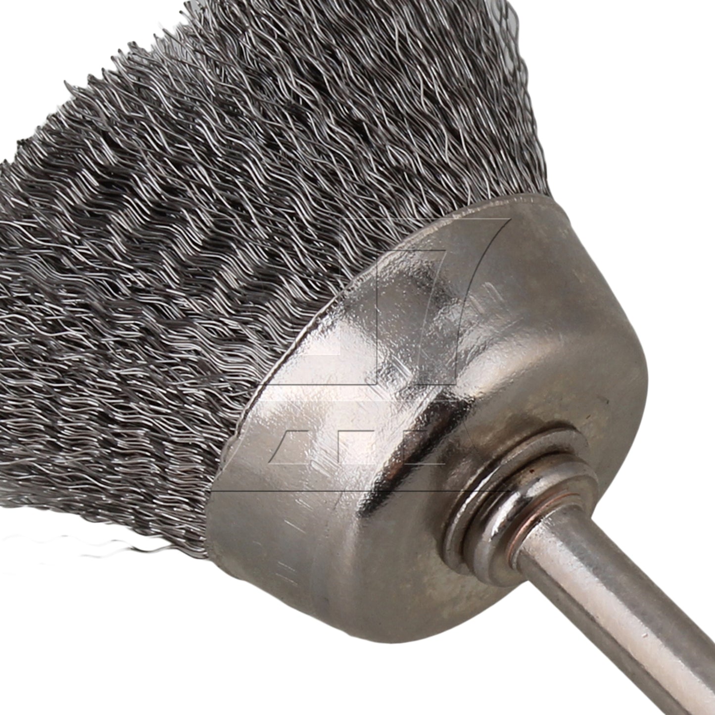 BQLZR Bowl Shape 25MM diameter Stainless Steel Wire Brush Drill End 1/8" shank 5pcs