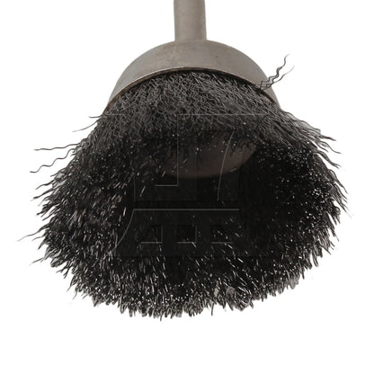 BQLZR Bowl Shape 25MM diameter Stainless Steel Wire Brush Drill End 1/8" shank 5pcs