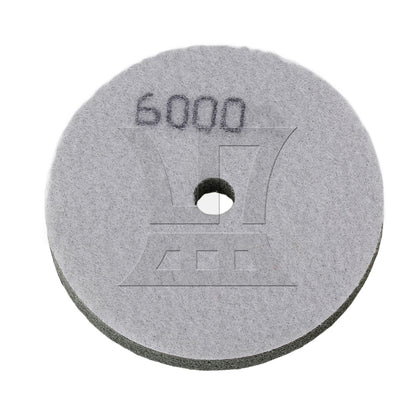 BQLZR 6000Grit Diameter 100mm Polishing Pad For Floor Restoration