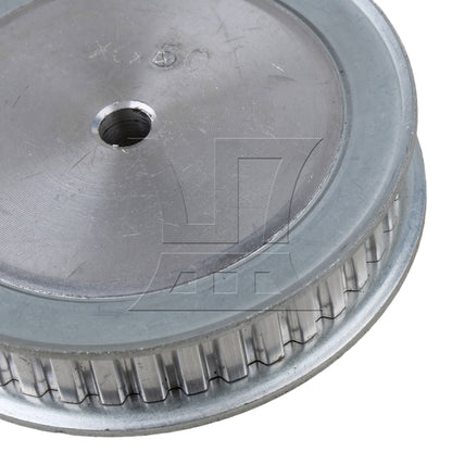 BQLZR Silver XL 40T Double Flange Timing Belt Pulley For Textile Equipment