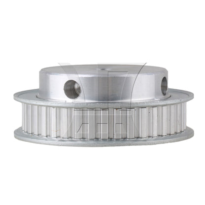 BQLZR Silver XL 40T Double Flange Timing Belt Pulley For Textile Equipment
