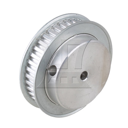 BQLZR Silver XL 40T Double Flange Timing Belt Pulley For Textile Equipment