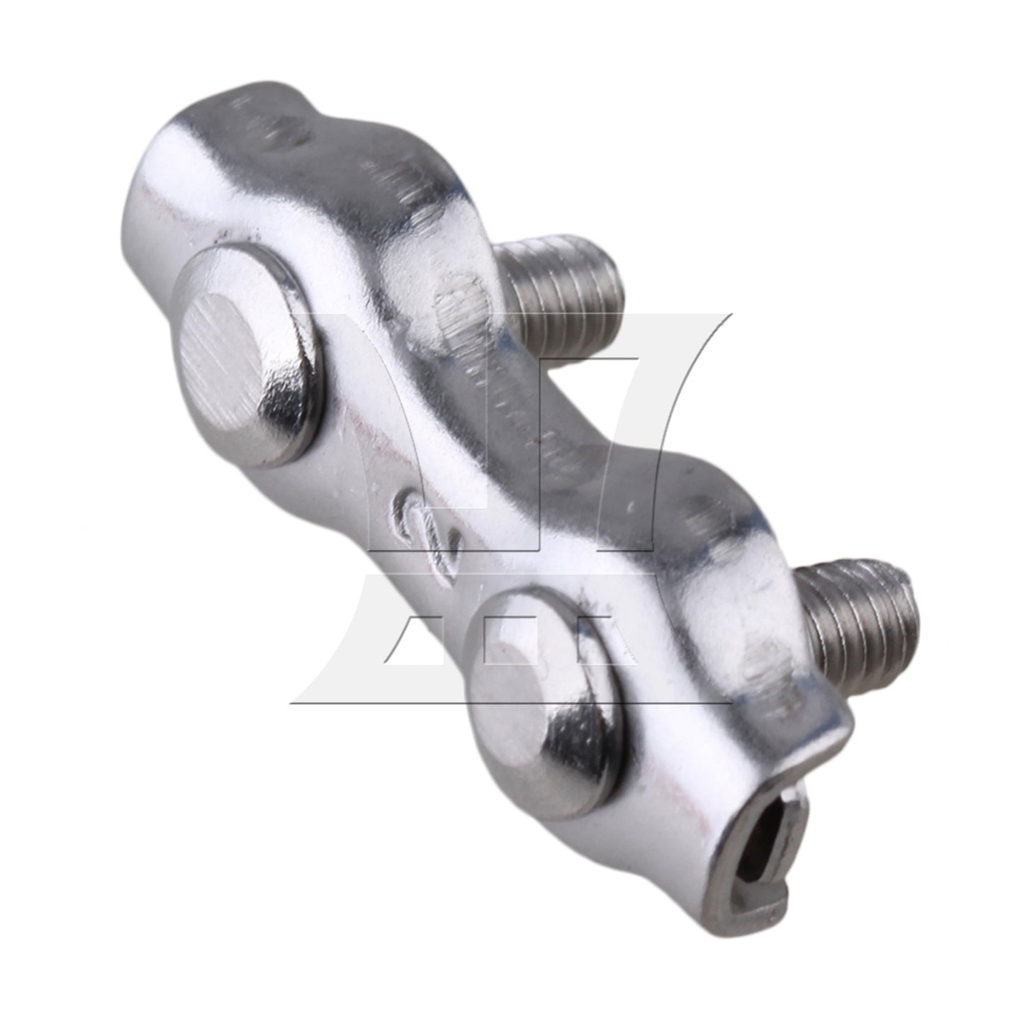 BQLZR 304 Stianless Steel Wire Rope Double Clips Clamps Buckle