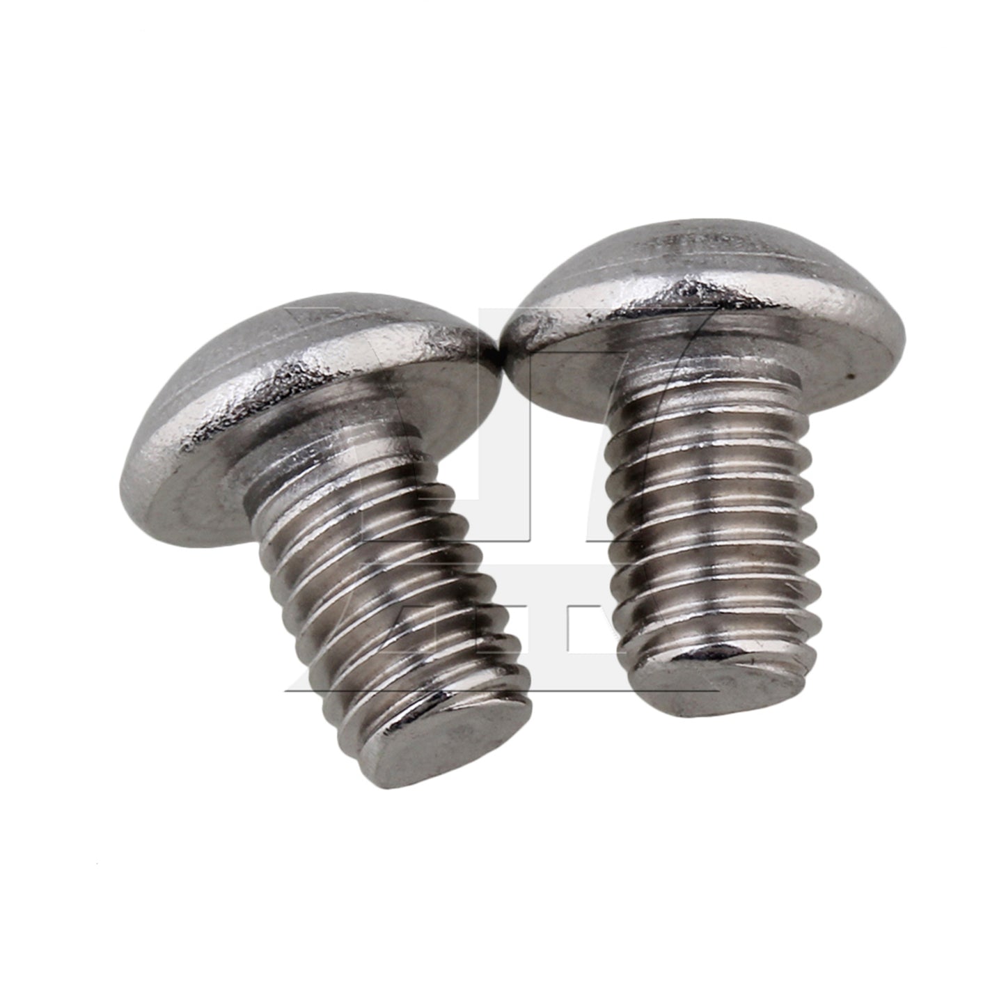 BQLZR  Silvery Metric Thread M5 Button Head Hex Socket Cap Screws Bolts