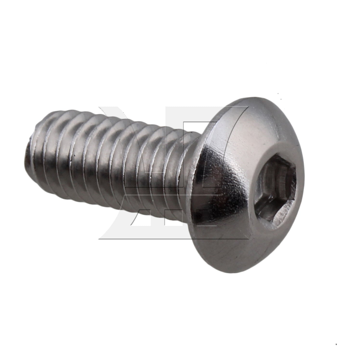 BQLZR Stainless Steel M4 Metric Hex Socket Cap Screws Bolts 10mm Thread Pack Of 50
