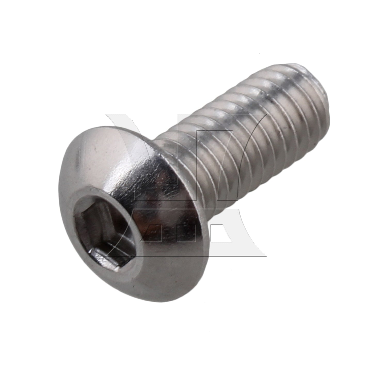 BQLZR Stainless Steel M4 Metric Hex Socket Cap Screws Bolts 10mm Thread Pack Of 50