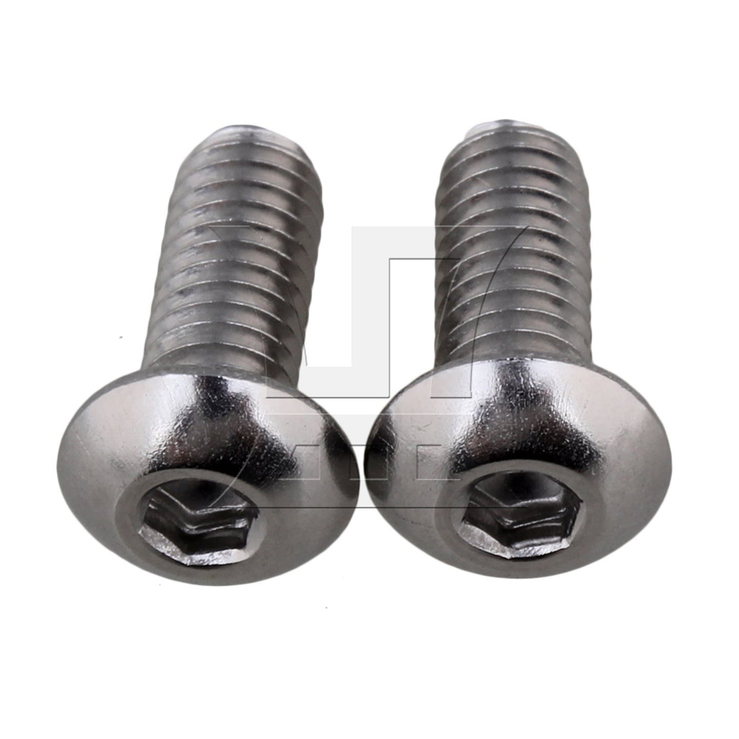 BQLZR Stainless Steel M4 Metric Hex Socket Cap Screws Bolts 10mm Thread Pack Of 50