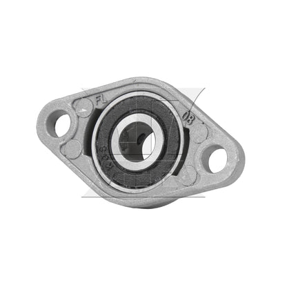 BQLZR Zinc Alloy Bearing Housings KFL08 8 Mm Diameter Flange With Pillow Block