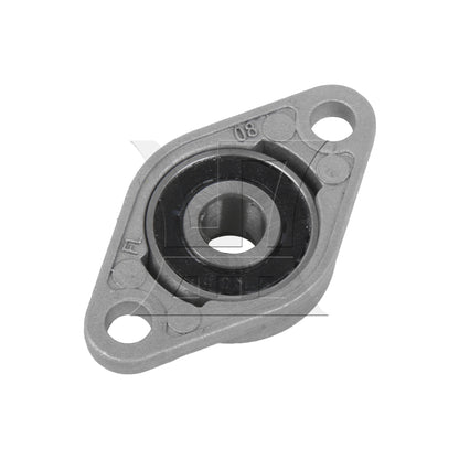 BQLZR Zinc Alloy Bearing Housings KFL08 8 Mm Diameter Flange With Pillow Block