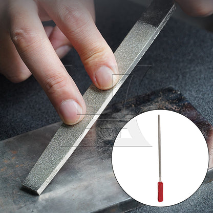 BQLZR 10inch Mill File Coated ROUND File 250mm Length Grit 180 Filling Tools
