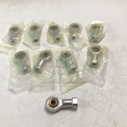 BQLZR 10pcs Metal 6mm Female Metric Threaded Rod End Joint Bearing 40mm Overall Length