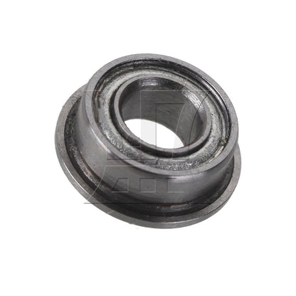 BQLZR  Silver Zinc Alloy Shielded Flanged Model Ball Flange Bearing 3 x 6 x 2.5mm