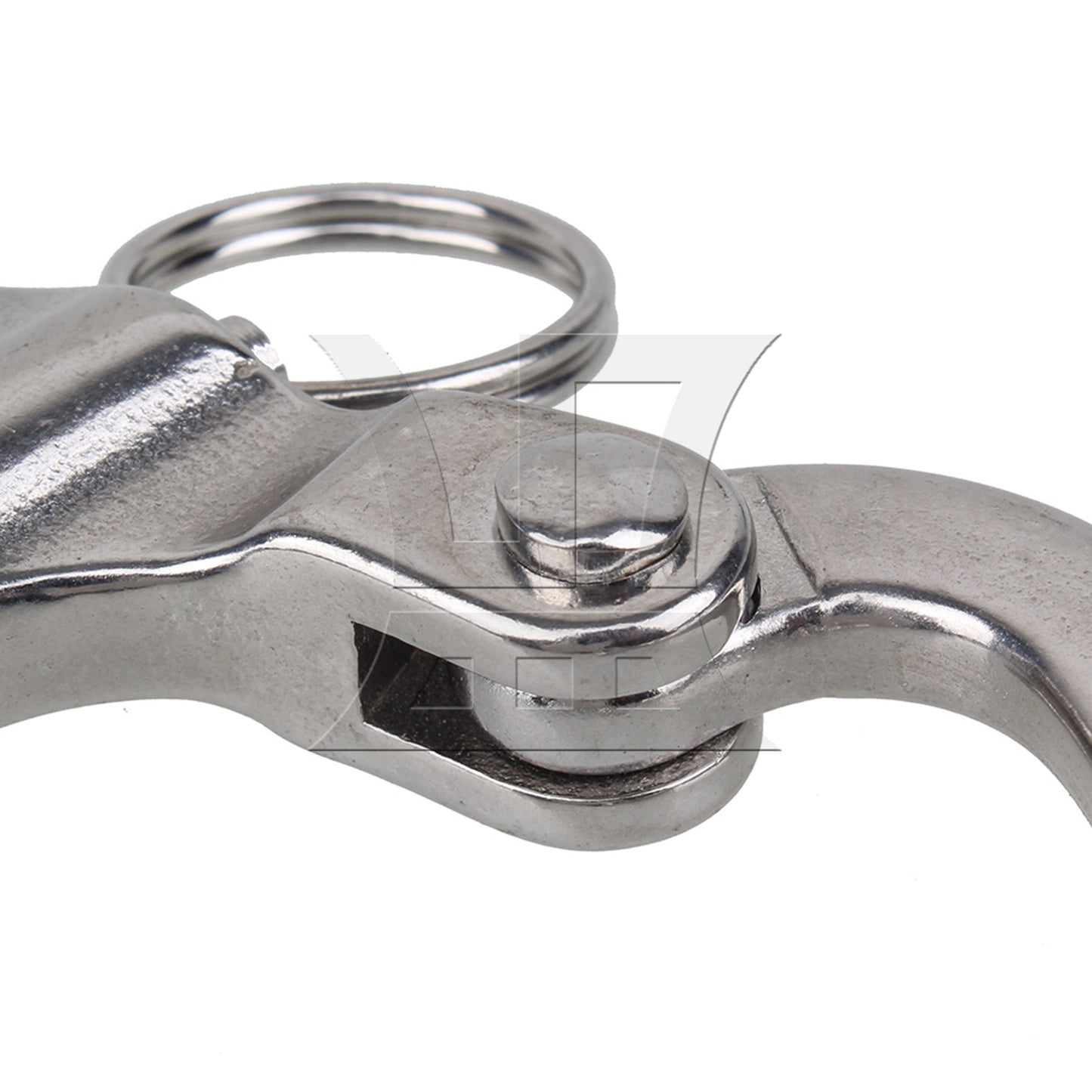 BQLZR 304 Stainless Steel Snap Shackle with Small Swivel Bail Marine Boat Hardware