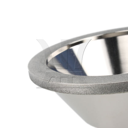 BQLZR 100mm Bowl Shape Hardware Polishing Tool Diamond Grinding Wheel Cup 150 Grit