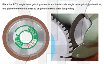 BQLZR Plain Resin Diamond Grinding Wheel Replacement 125mm Dia Carbide Steel 150#