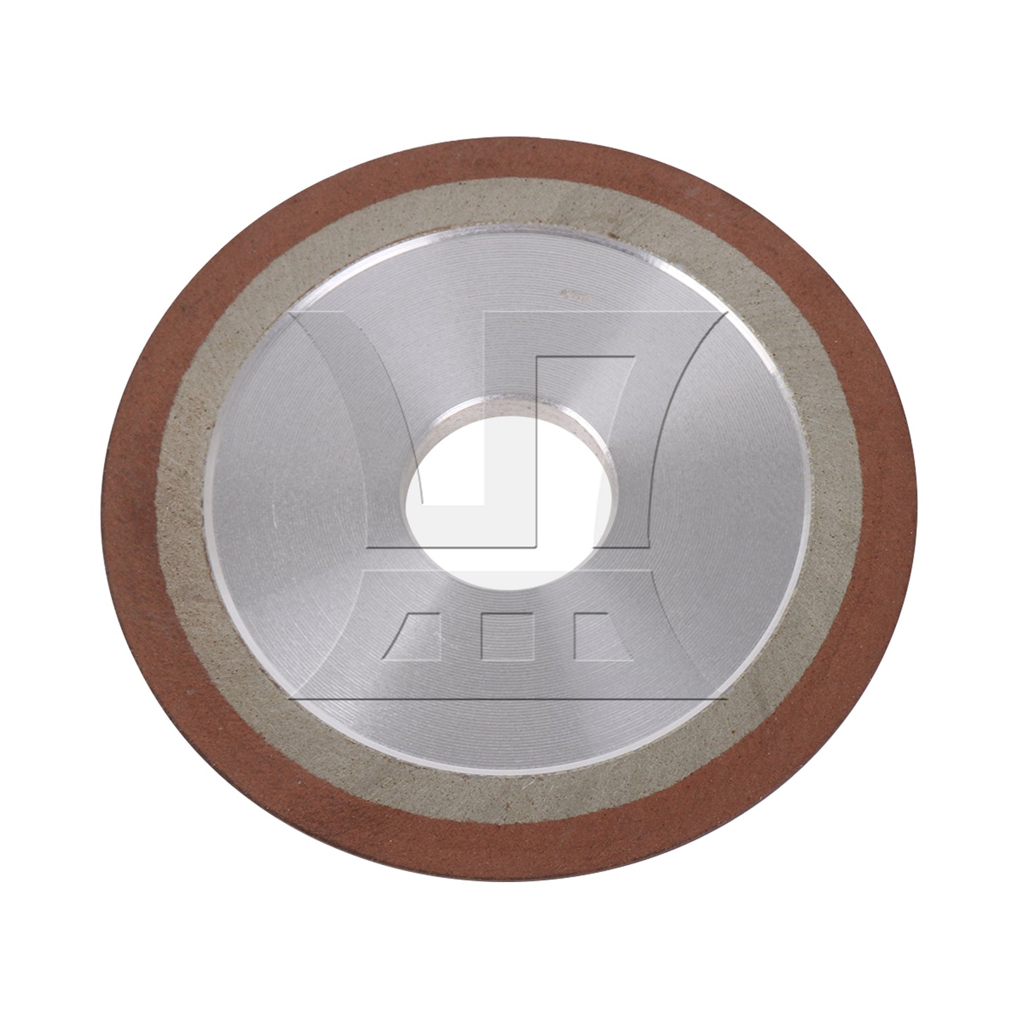 BQLZR Plain Resin Diamond Grinding Wheel Replacement 125mm Dia Carbide Steel 150#
