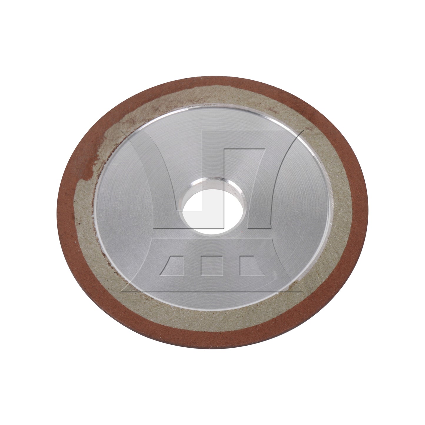 BQLZR 100mm Dia Carbide Steel Plain Resin Diamond Grinding Wheel Replacement