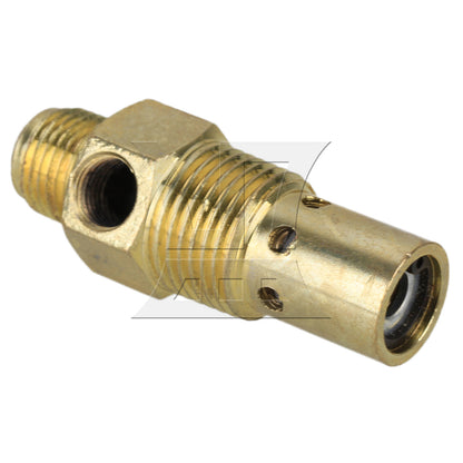 BQLZR Al Alloy 3/8" Male Threaded 1/2" Air Compressor Tank Check Valve