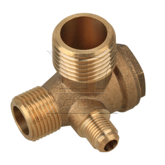 BQLZR Male Threaded Pipe Check Valve Connector Tool for Air Compressor 10 x 16.5 x 21