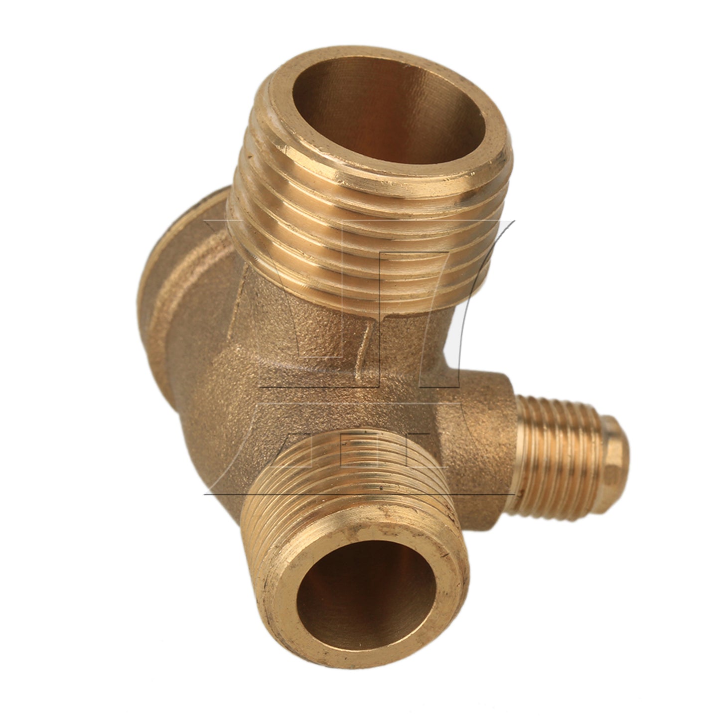 BQLZR Male Threaded Pipe Check Valve Connector Tool for Air Compressor 10 x 16.5 x 21
