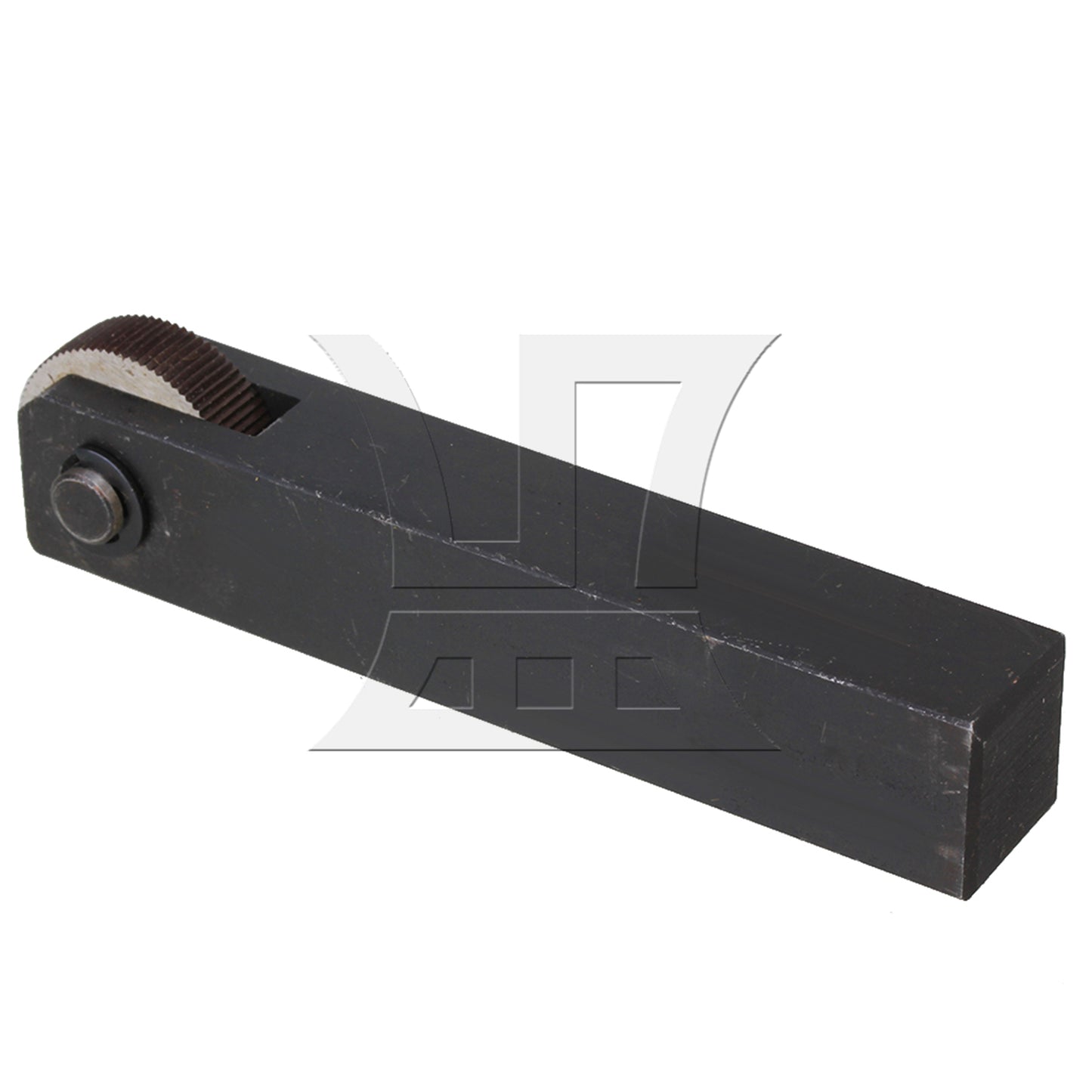BQLZR One Wheel 1.0mm Pitch Straight Linear Knurling Tool 112mm Length 8mm Hole Dia
