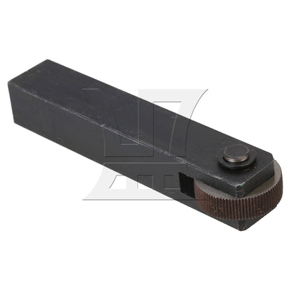 BQLZR One Wheel 1.0mm Pitch Straight Linear Knurling Tool 112mm Length 8mm Hole Dia